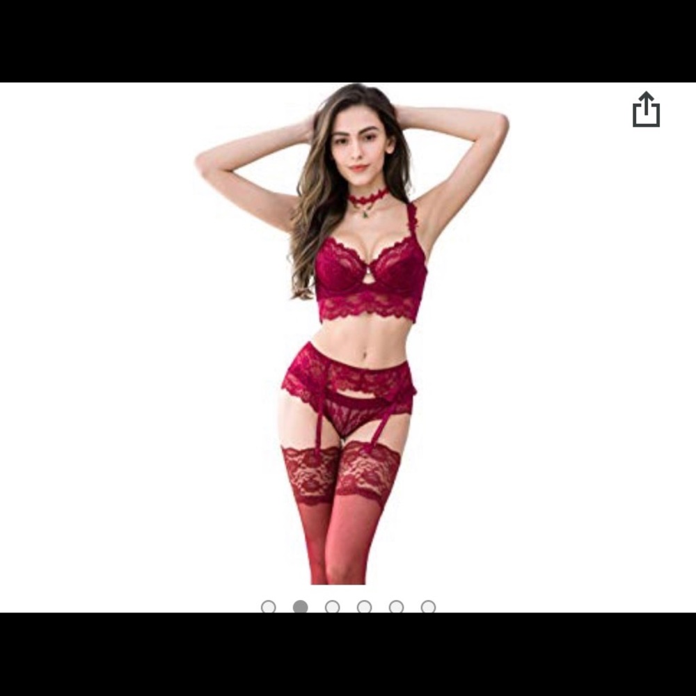 NWOT Bluewhalebaby woman's lingerie set